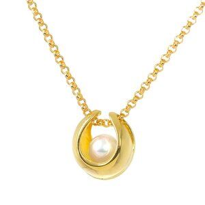 MIKIMOTO Akoya Pearl 5.4mm Necklace 18K YG 750 90275741